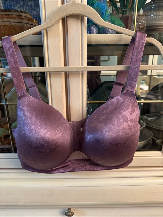 Cacique Other - Cacique Lightly aligned Full Coverage Jacquard Bra - Lavender